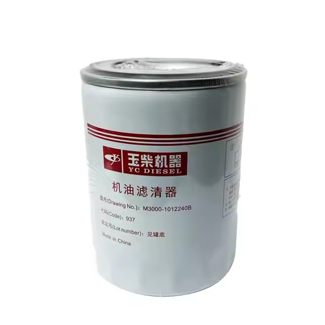 Yuchai Engine Part Oil Filter M3000-1012240B-937 for Shacman Howo Truck Parts