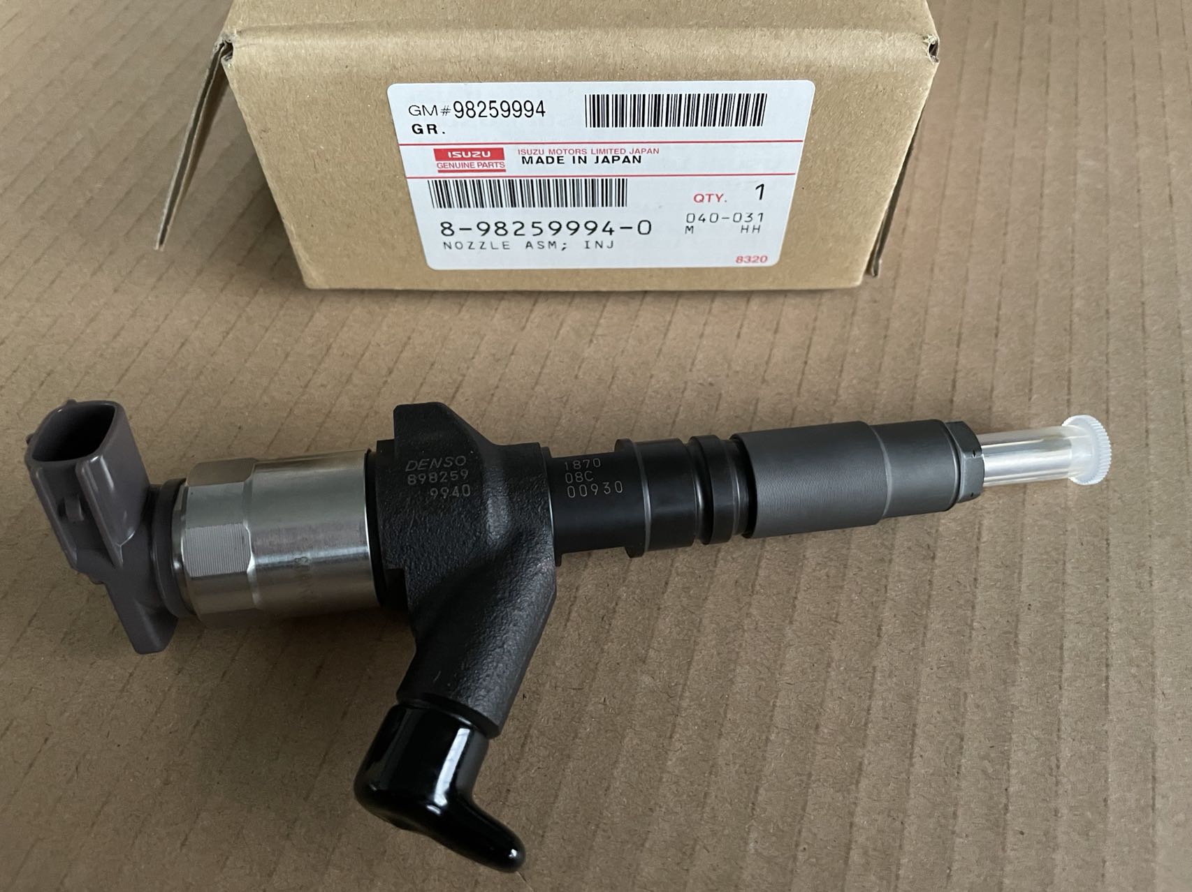 Isuzu Common Rail Diesel Fuel Injector 8-98259994-0 for ISUZU 4JH1 Engine