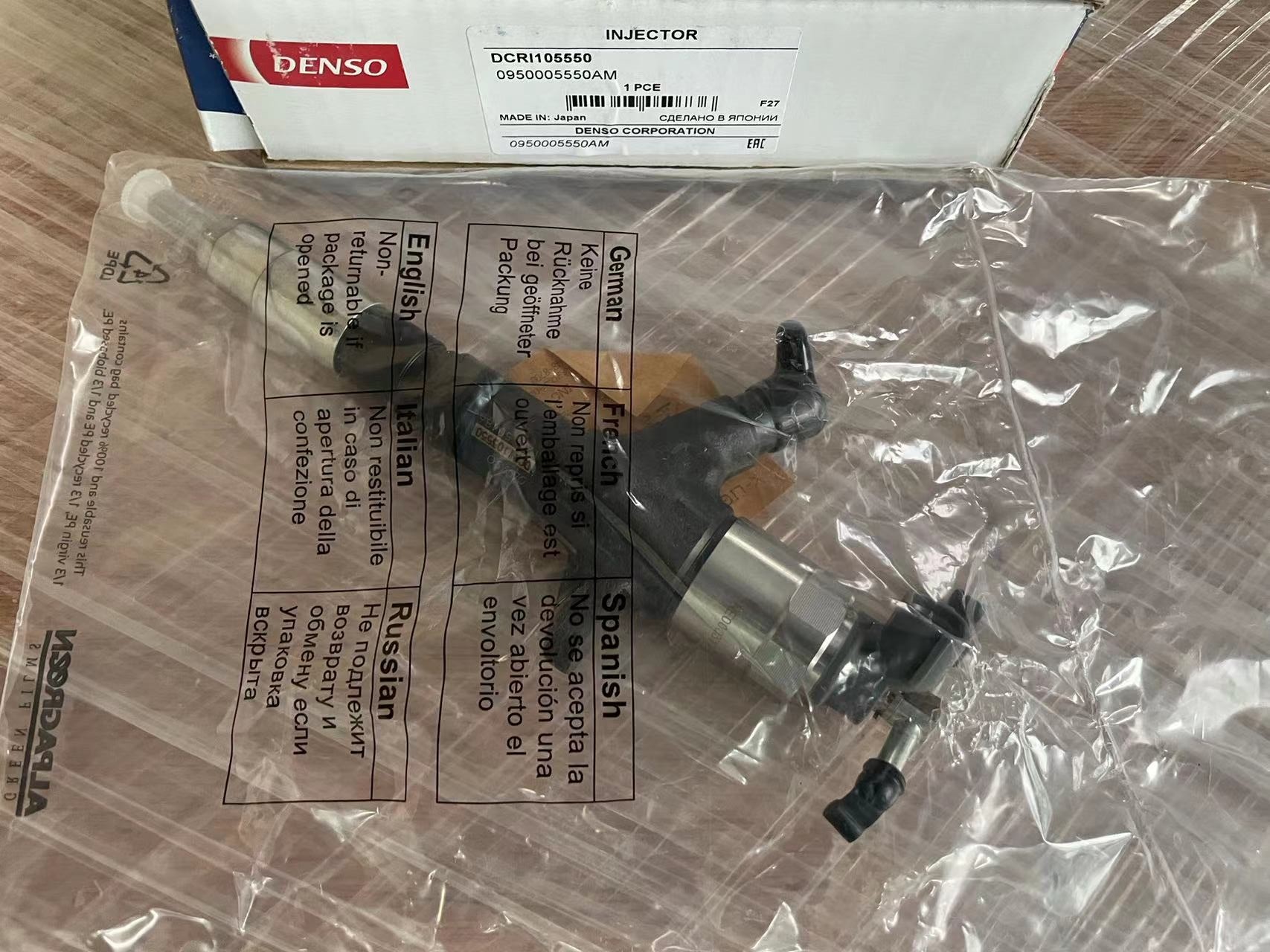 Denso Common Rail Diesel Fuel Injector 9709500-555