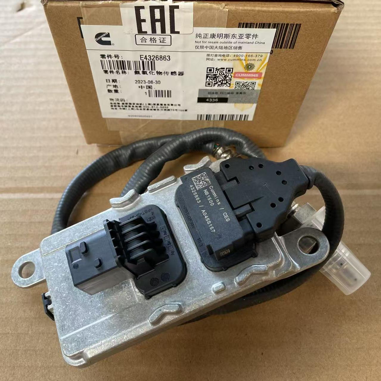 Cummins ISF2.8 ISF3.8 ISDE ISLE Diesel Engine Parts NOX Nitrogen Oxide Sensor 4326863
