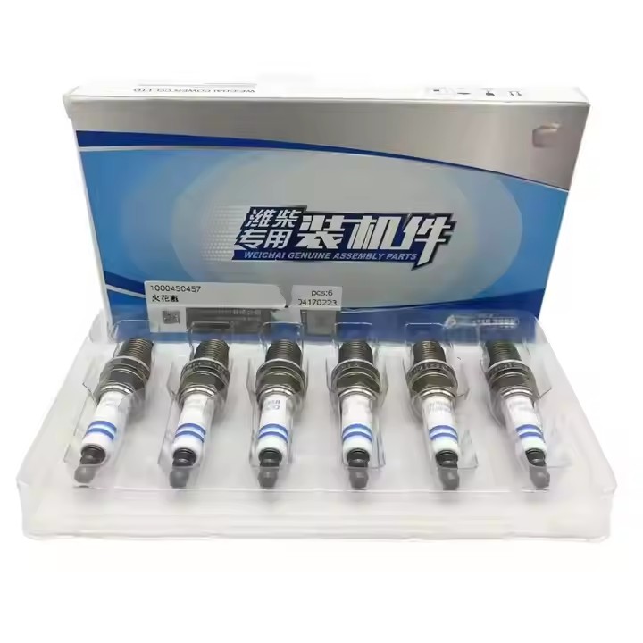Original Weichai Truck Diesel Engine parts Spark Plugs 1000450457