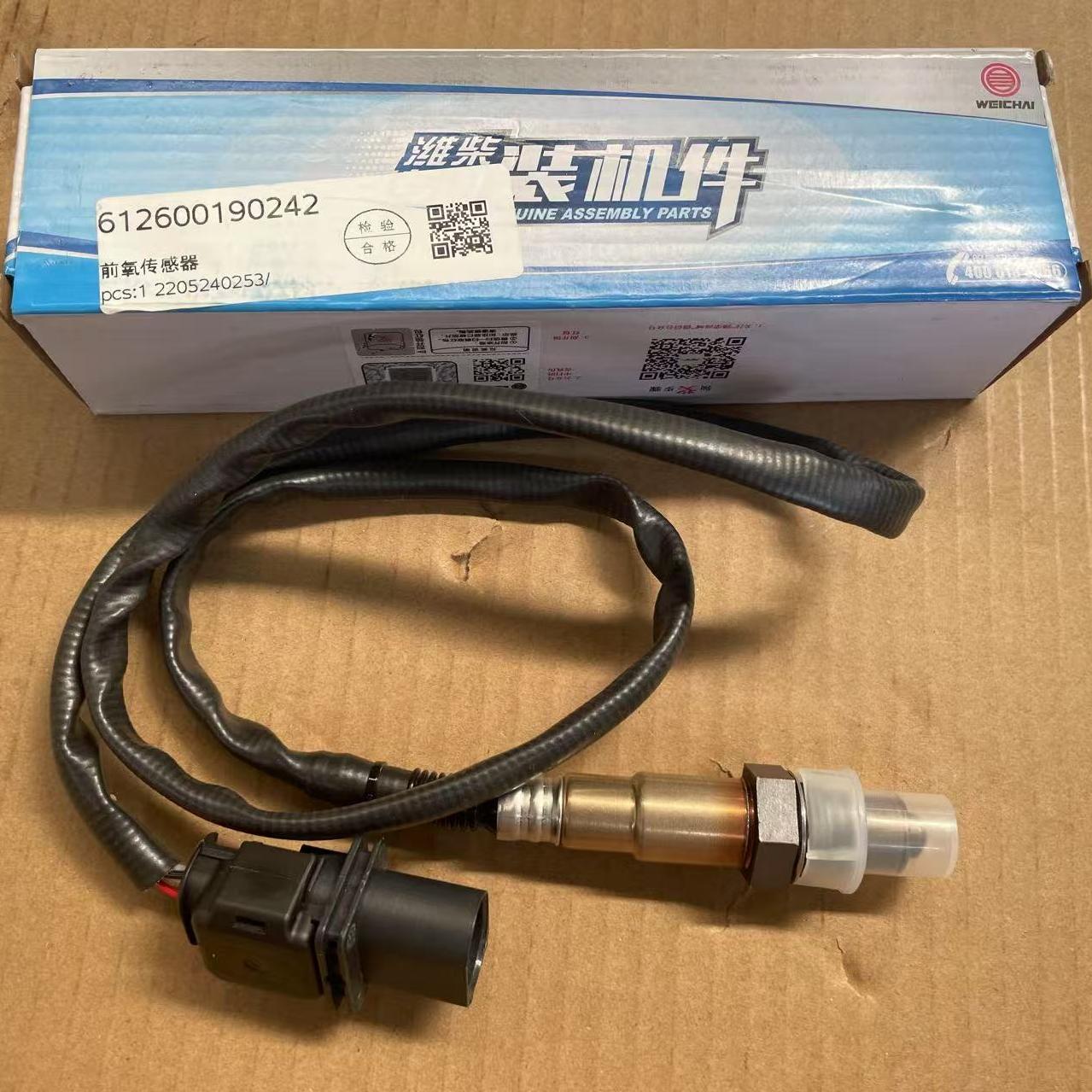 Genuine Weichai  Natural Gas Oxygen Sensor 612600190242 for Truck Spare Parts