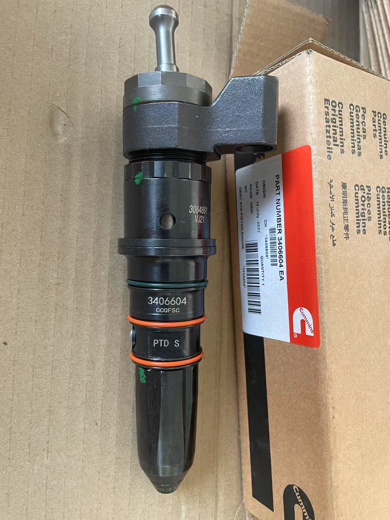 Genuine Cummins Diesel Engine Spare Parts CCEC Fuel Injector M11 Injectors 3406604